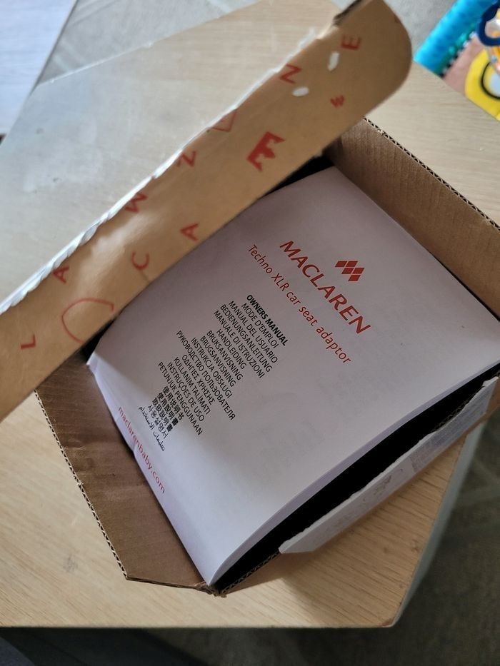 ADAPTATEUR POUR SIEGE AUTO MACLAREN - photo numéro 3