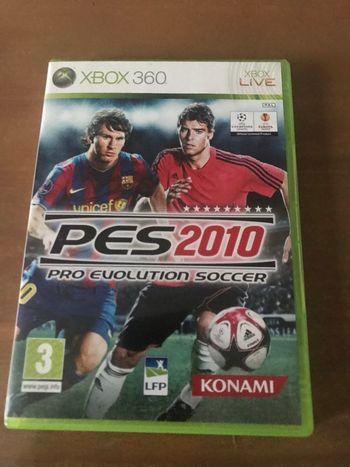 Jeu PES 2010 XBOX 360