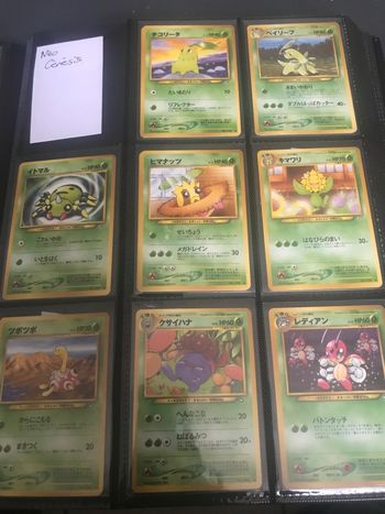 Pokémon serie Neo Genesis jap