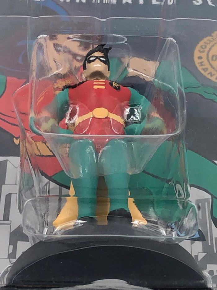 Figurine DC Batman the animated series Robin N•6 Eaglemoss neuf - photo numéro 4