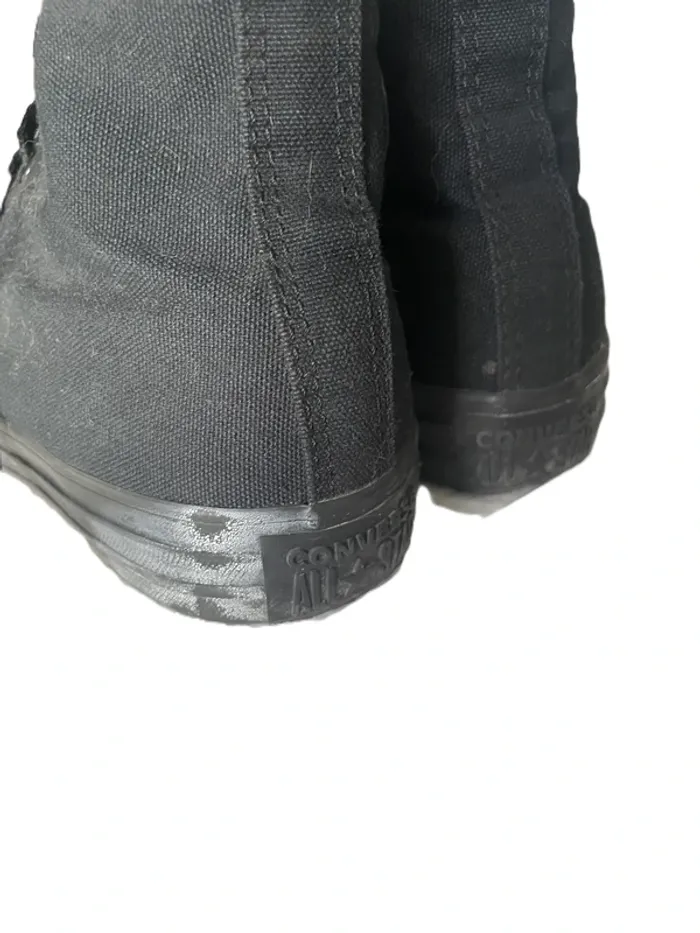 Converse montantes noires – Taille 36 – Indémodables - photo numéro 4