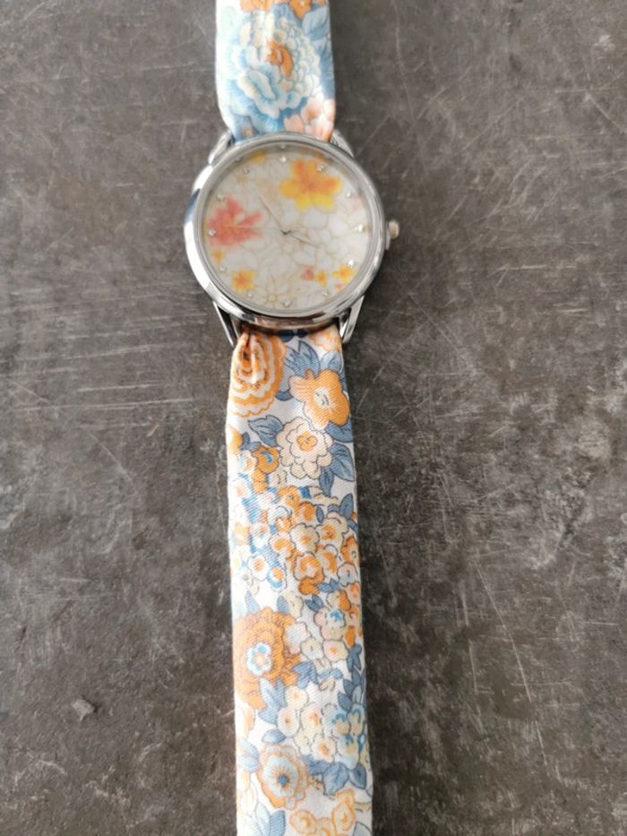 Montre tissu à nouer neuve - photo numéro 2