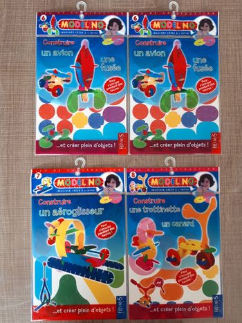 Lot neufs 4 set de construction