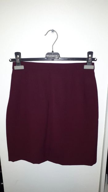 Jupe bordeaux