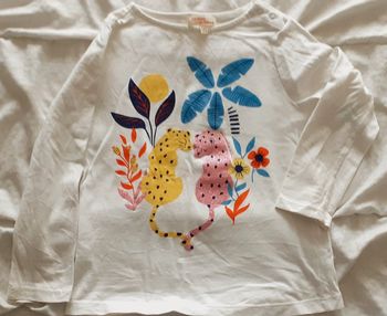 Haut manches longues fille 5-6 ans / Du pareil..au même