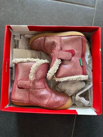 Bottines fourrées semelles très souples 