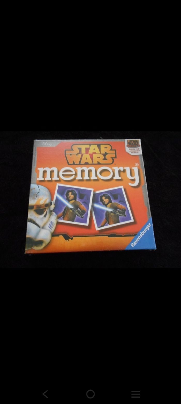 Jeu memory star Wars