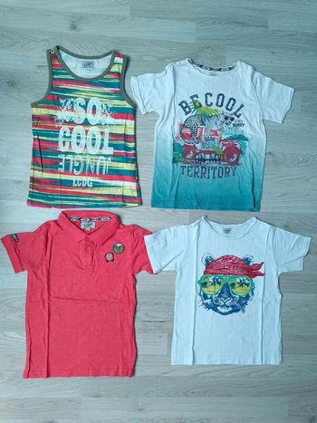 4 t shirts la compagnie des petits 8 ans