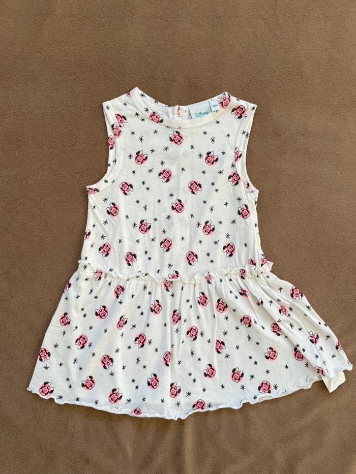 Robe crème fille Disney Minnie 18 mois