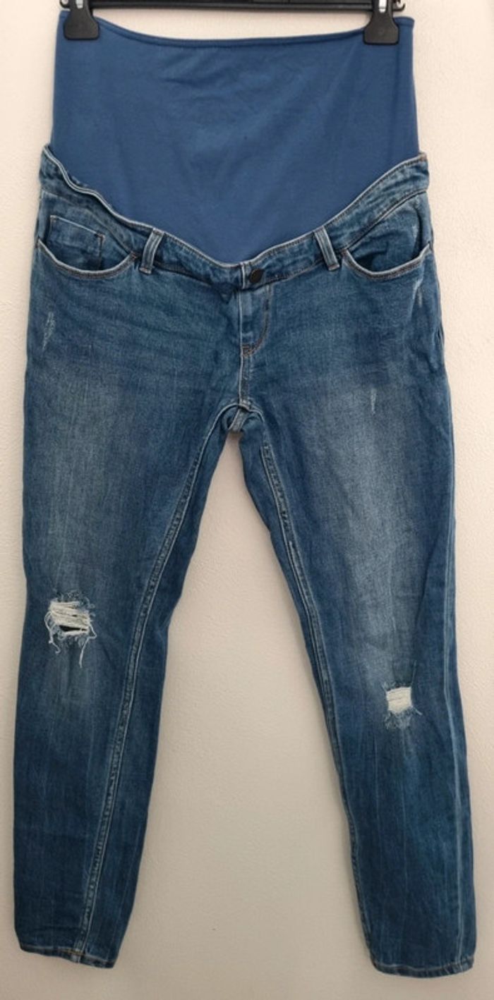 Jeans slim de grossesse maternité