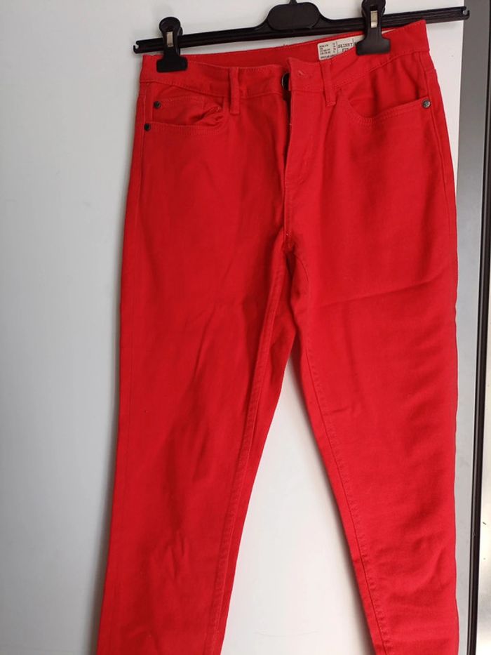 Pantalon rouge Esmara – Taille 36 Skinny fit – Neuf (jamais porté, seulement lavé - photo numéro 2