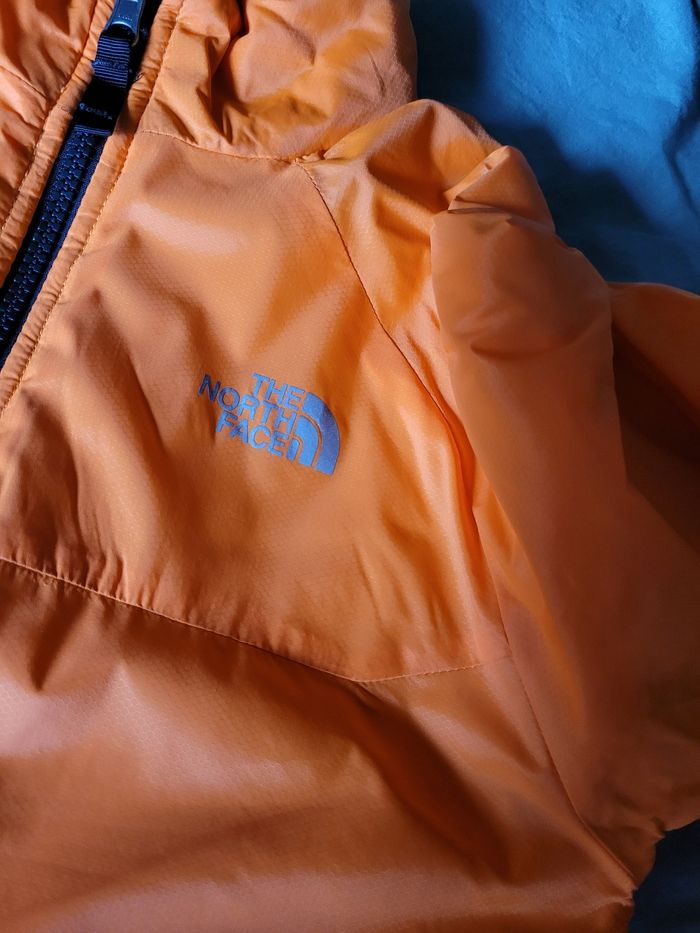 doudoune fine 10/12ans the north face orange (20e) - photo numéro 4