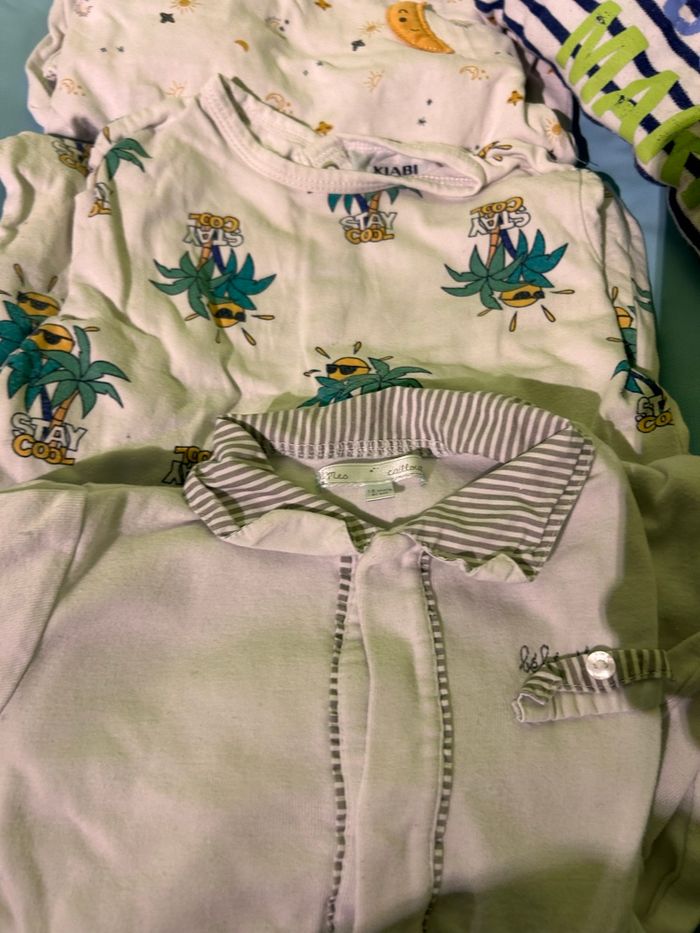 Lot de 10 pyjamas mi saison 18 mois - photo numéro 5