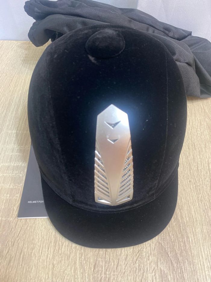 Bombe équitation noire taille 52 Equestrian Helmets neuve - n81j - photo numéro 2