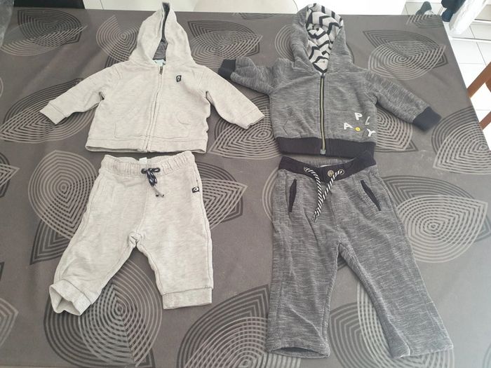 N°10 Lot de 2 Survêtements Garçon (6 mois)