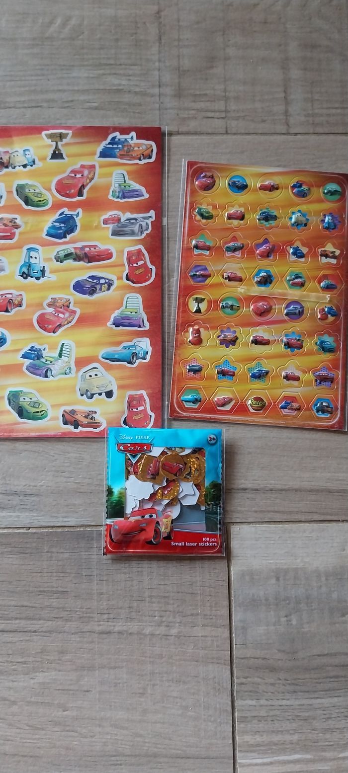 Autocollants Cars neufs