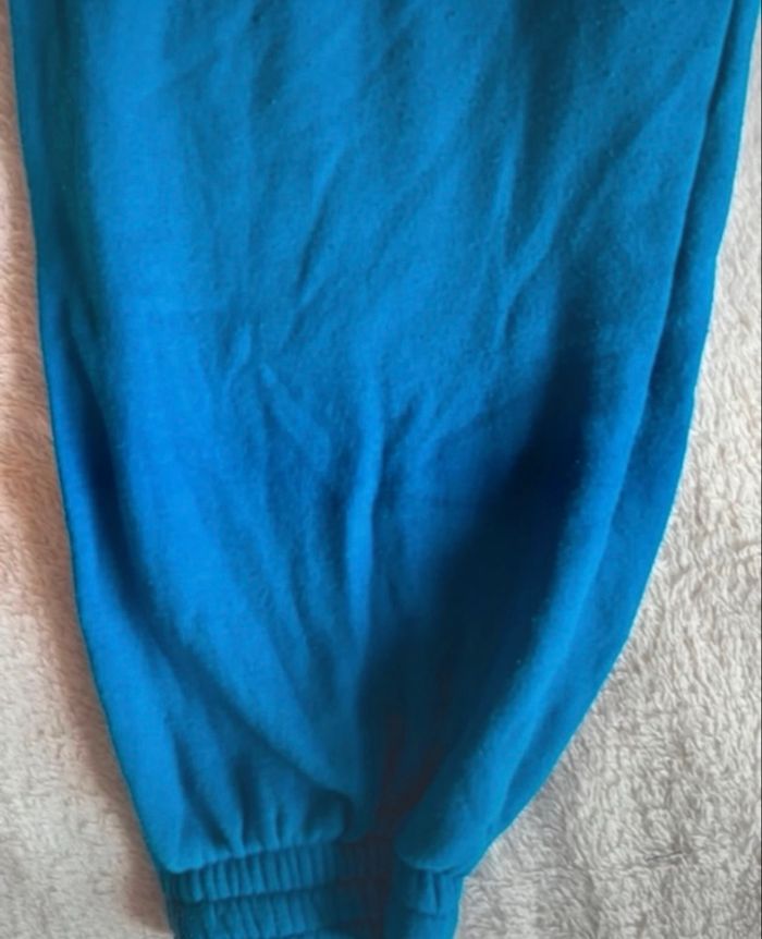 Jogging bleu roi taille XS de chez H&M en bon état - photo numéro 3