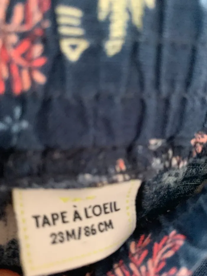 👖 Pantalon souple fille Tape à l’œil - 23 mois / 86 cm - photo numéro 4