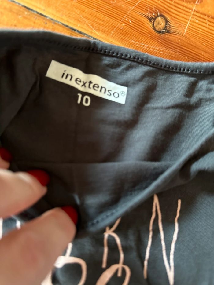 TEE short diamant 10a - photo numéro 2