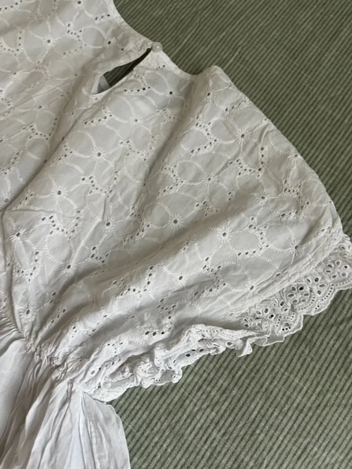 Tunique broderie blanche tao 14 - photo numéro 5