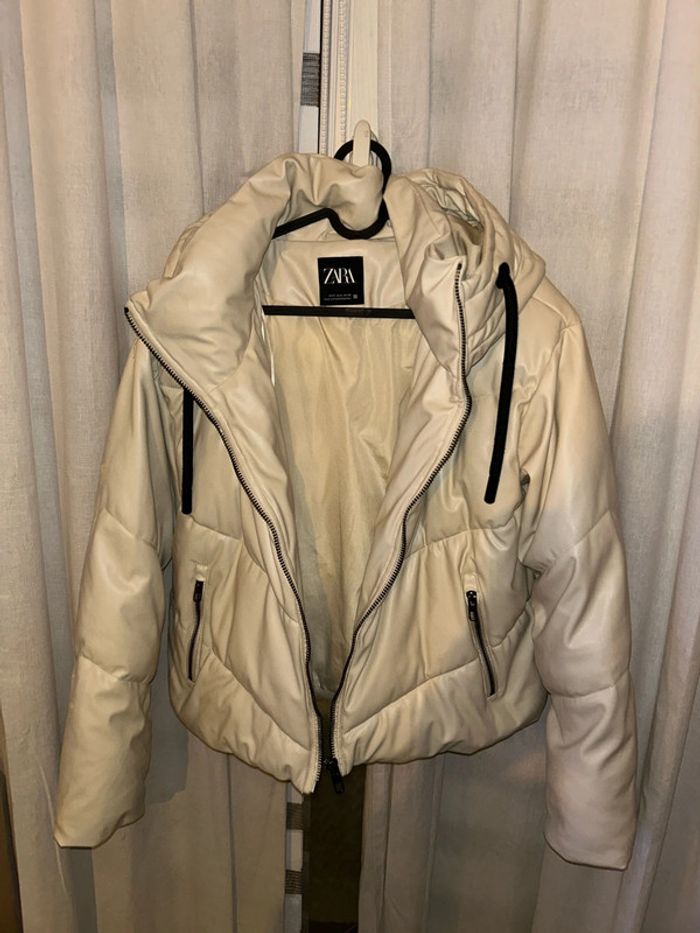 Doudoune beige