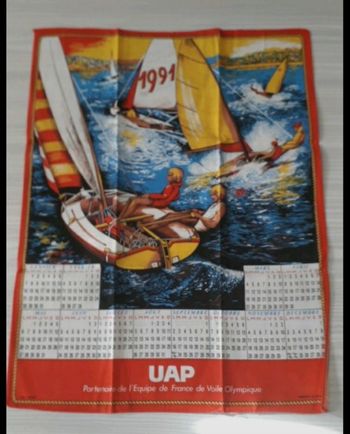 Calendrier tissus 1991