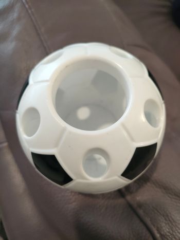 Pot à stylo football pot rangement bureau