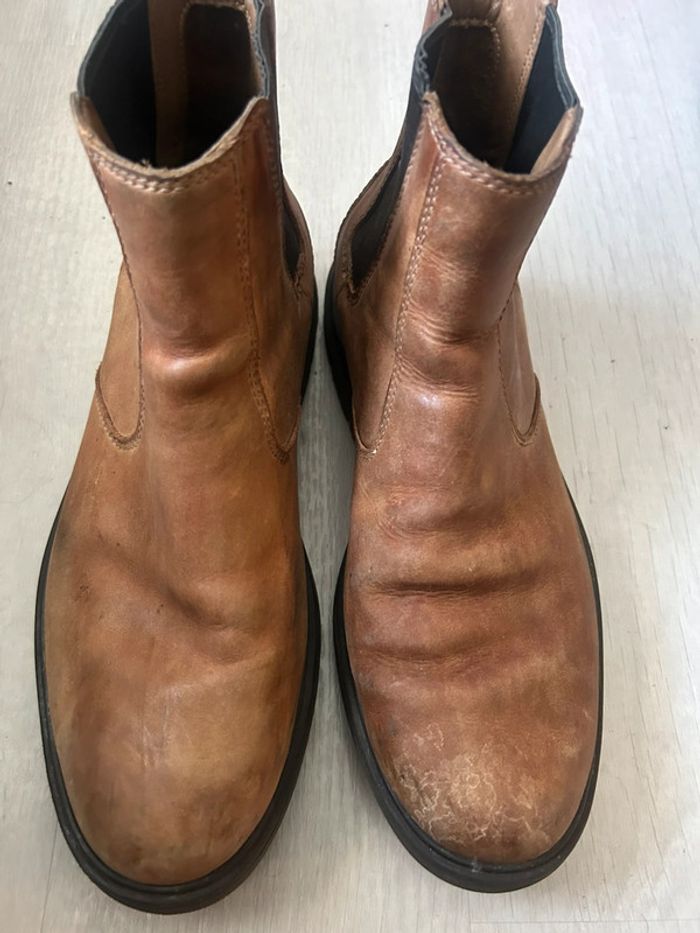 Boot Clark taille 45 couleur cognac