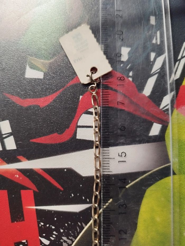 Chaîne en argent massif pour collier - photo numéro 2