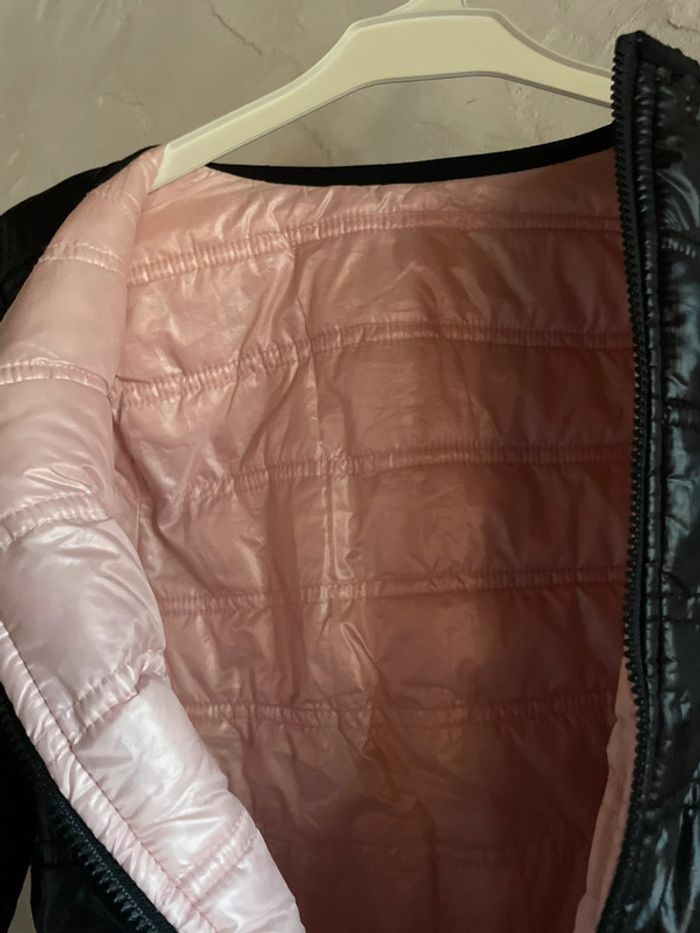 Veste réversible rose et noir fille 12 ans Little Captain - photo numéro 3