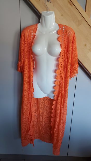 Gilet style dentelle