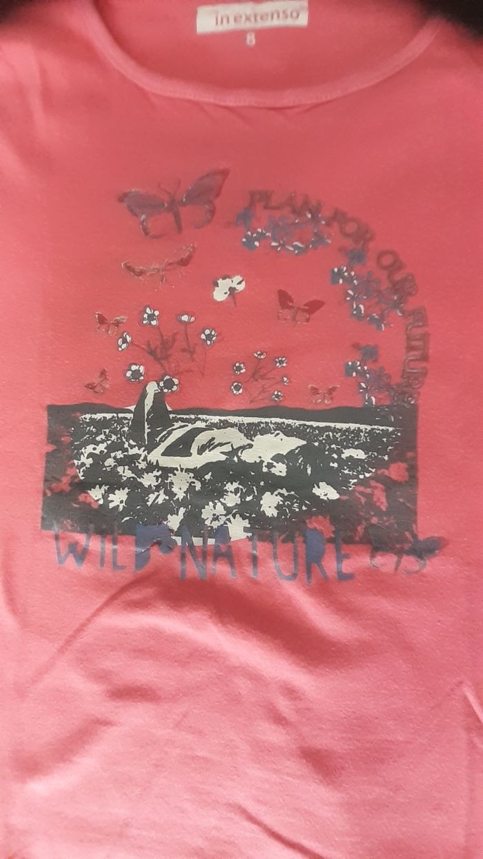 Sweet rose motif papillons - photo numéro 2