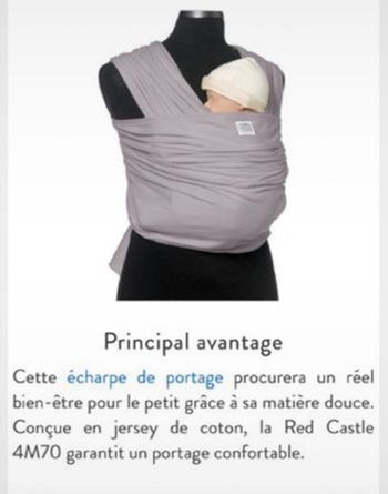 Écharpe de portage Red Castle