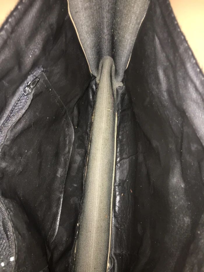 👻 très joli sac à main simili cuir camel /marron clair - photo numéro 4