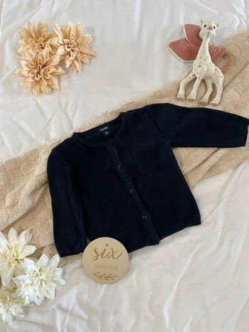 Gilet bébé fille 6 mois