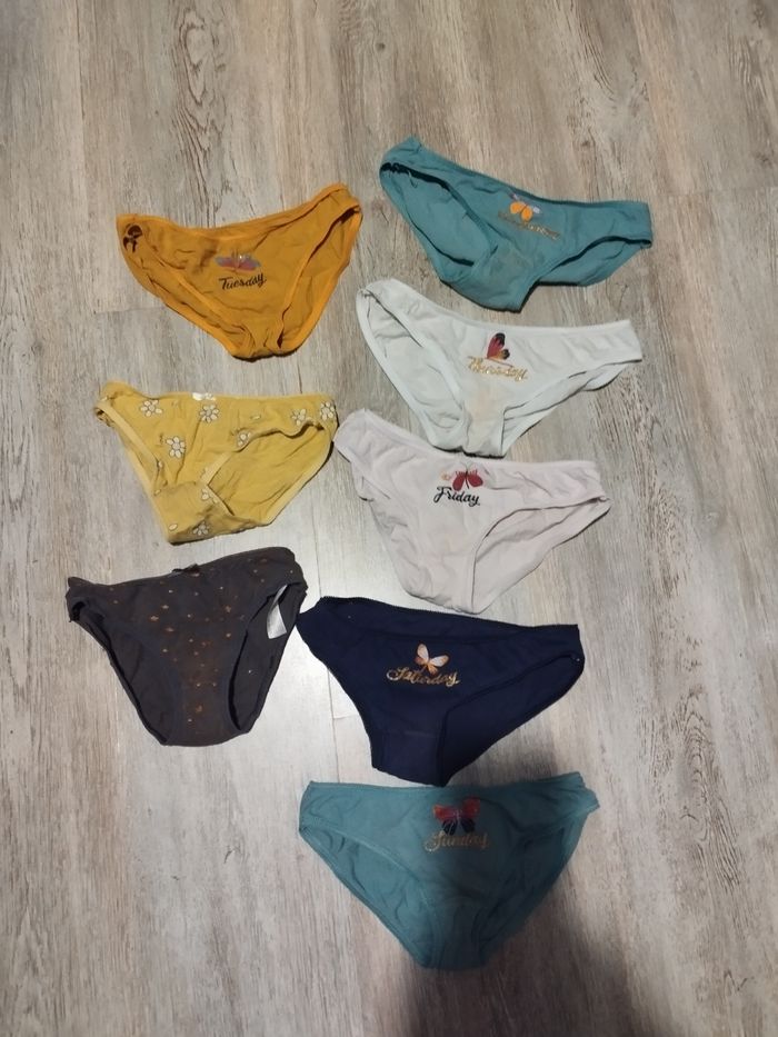 Lot de culottes 8 ans