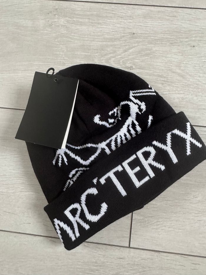 Bonnet arc’teryx noir et blanc blanc - photo numéro 3
