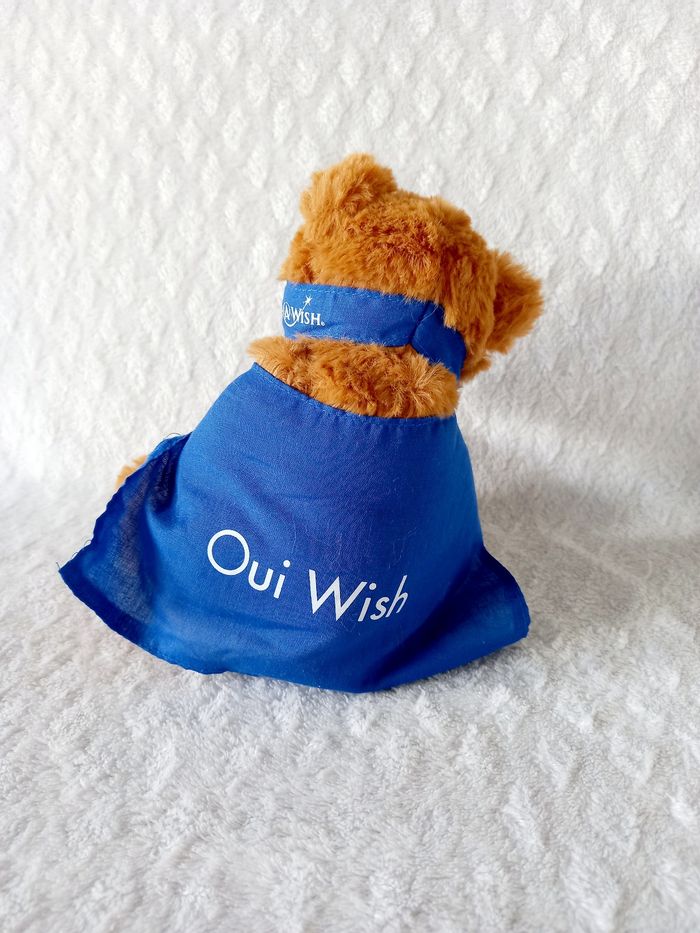 Doudou peluche ours cape Bleu, Make A Wish
Crea2c
- photo numéro 3