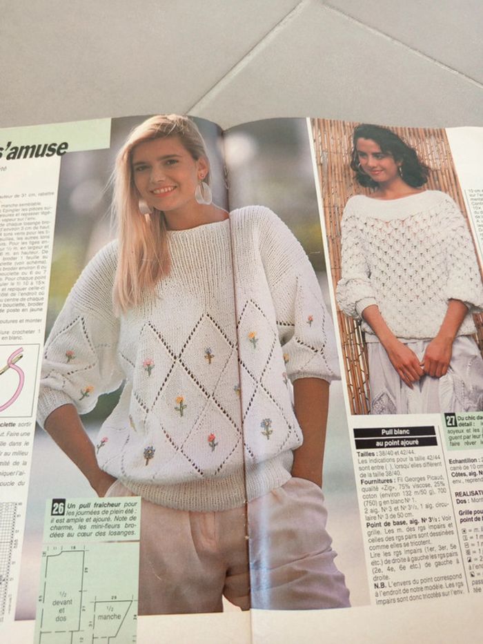 Magazine les plus beaux tricots sandra - photo numéro 9