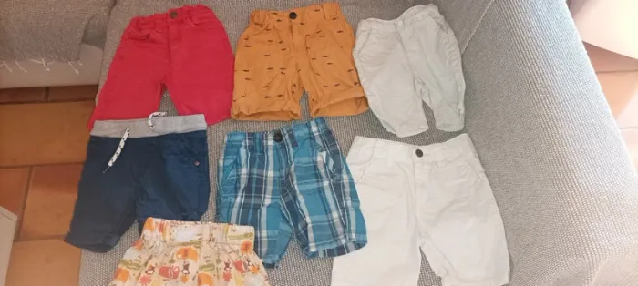 Lot de 7 short en 2 ans 86 cm