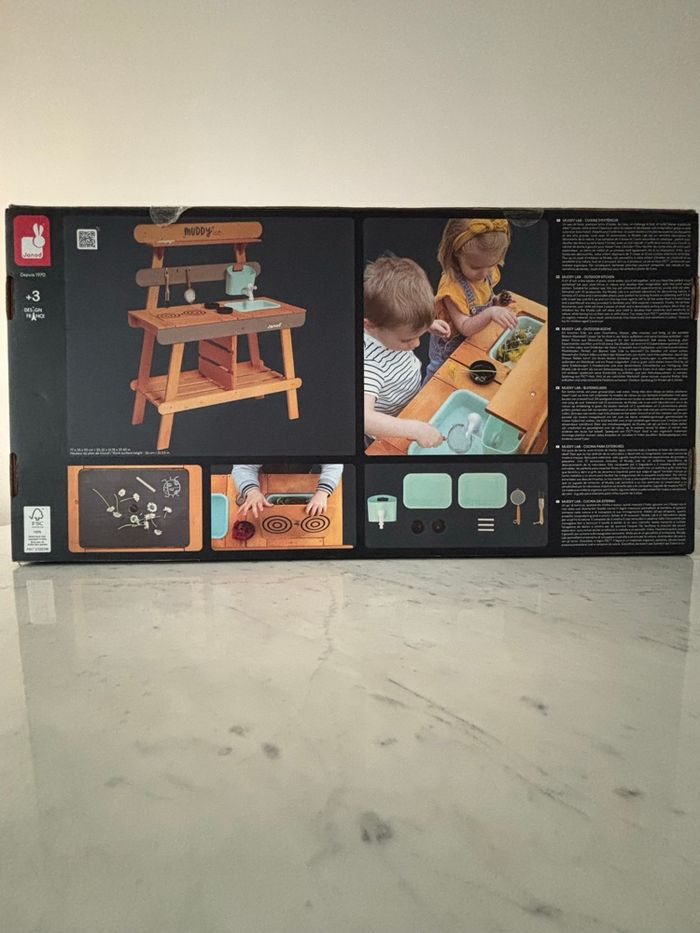 Cuisine en bois pour enfants JANOD - photo numéro 2