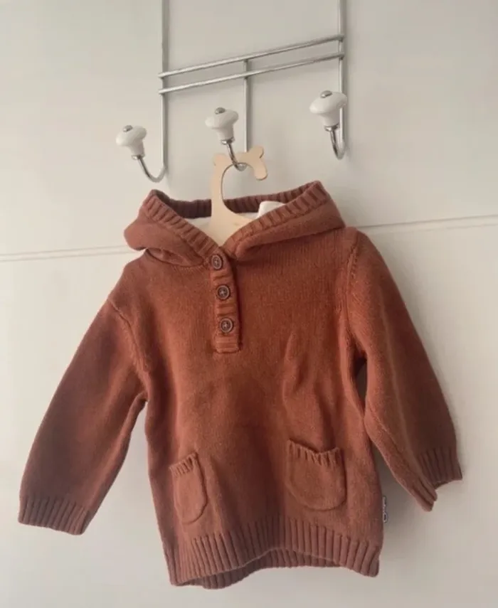 Pull à capuche