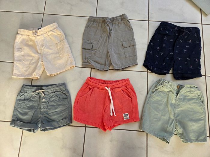 Lot de 6 shorts garçon
