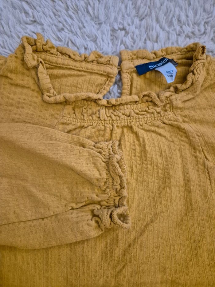 T-shirt manches longues jolie col - photo numéro 3