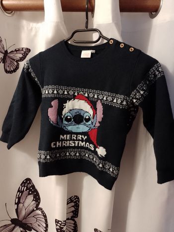 Pull de Noël 🌲 Stitch 36 mois 
