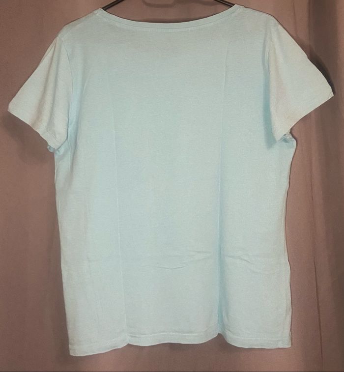 Tee-shirt bleu clair »U Collection »La meilleure maman du monde - photo numéro 2