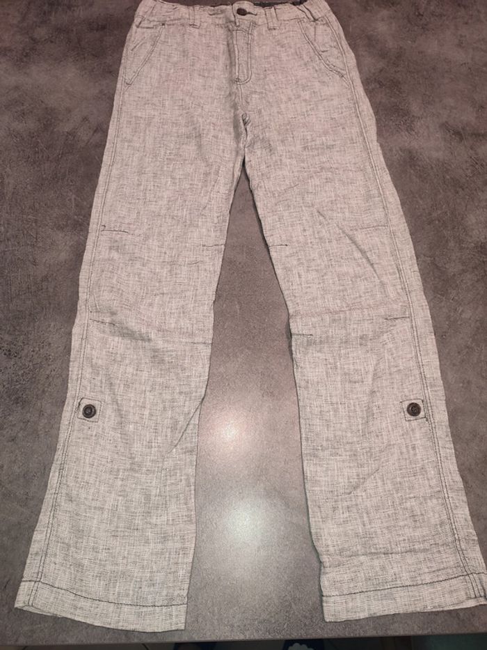 pantalon gris léger