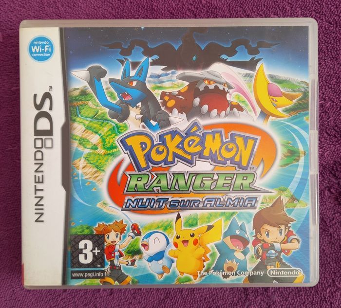 Jeu nintendo ds Pokemon ranger Nuit sur Alma