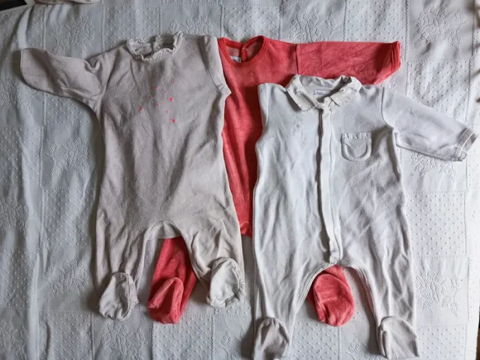 Lot pyjama velours