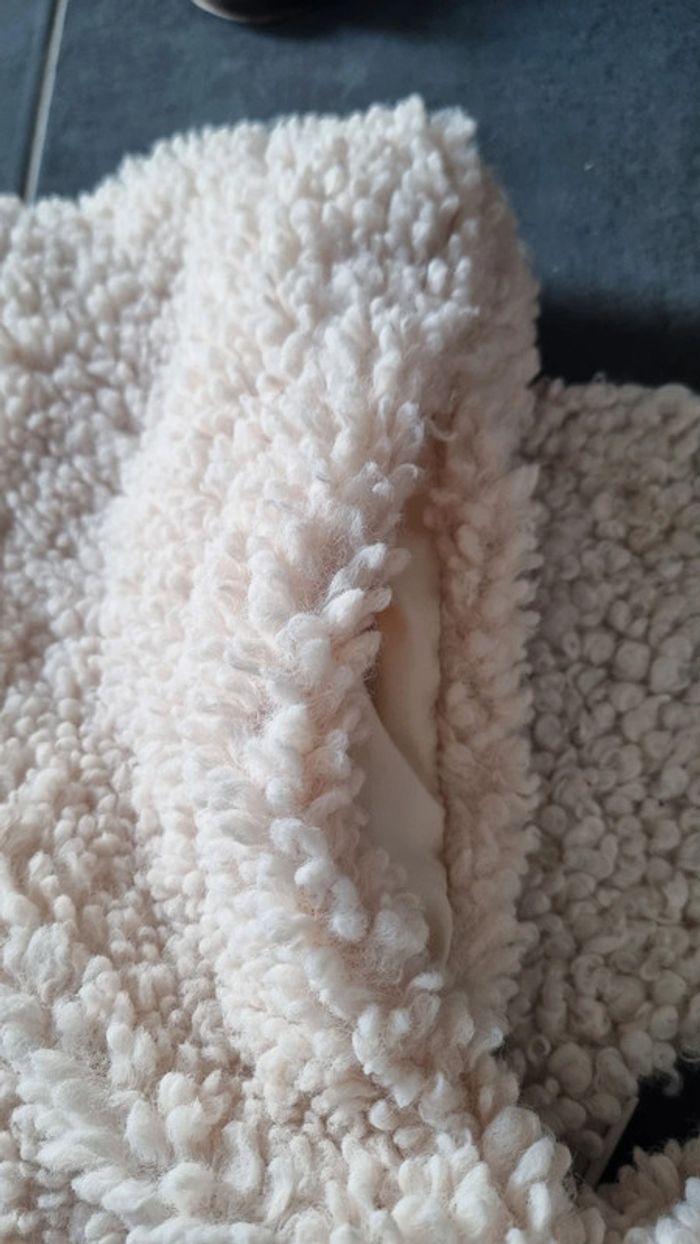 Blouson beige mouton parfait état   42 44 - photo numéro 4